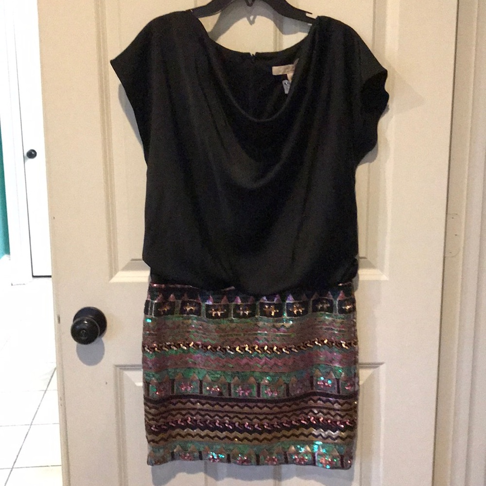 Cocktail dress - sequin - blouson - morracan 4